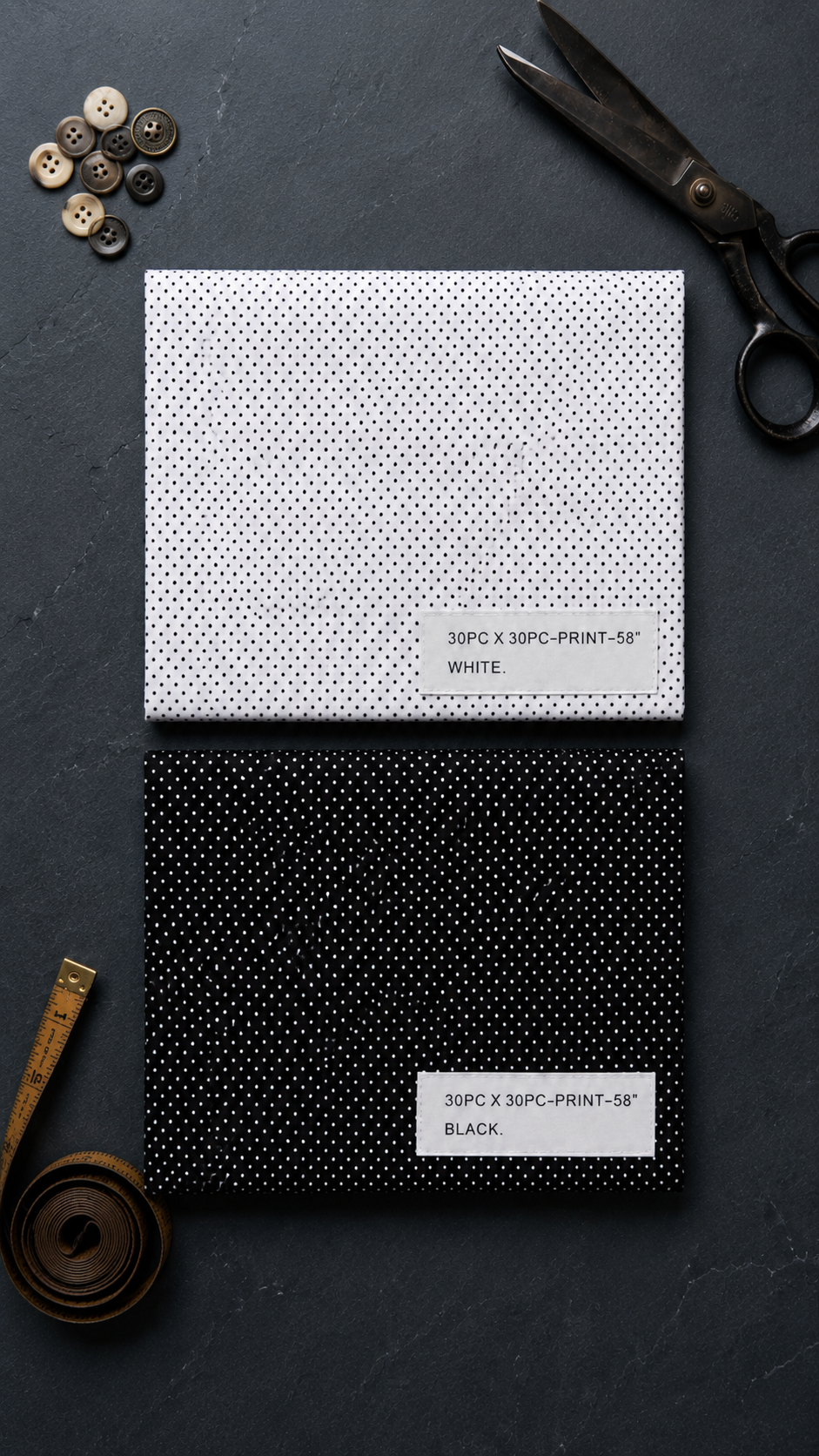 Micro Dot Printed Fabric